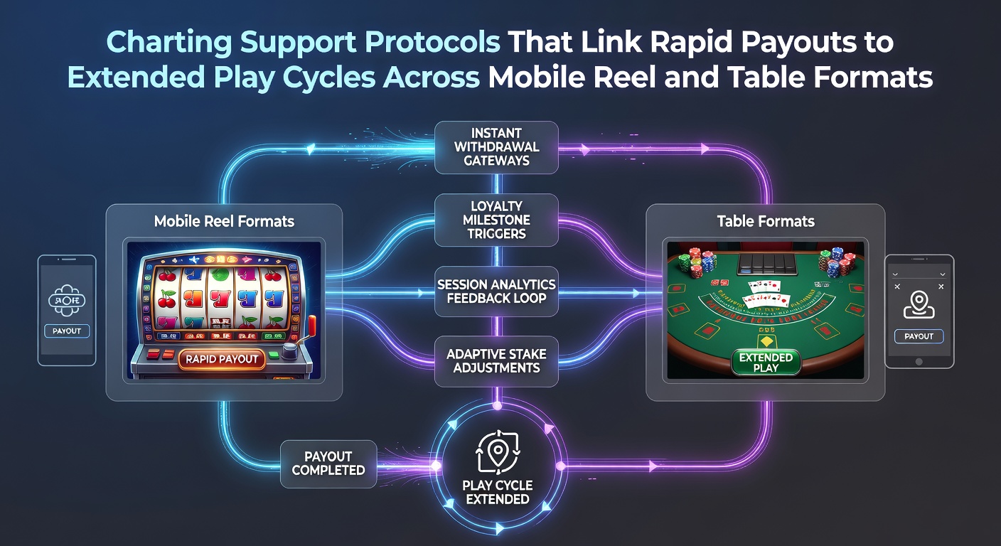 Support-Protokolle verknüpfen schnelle Auszahlungen mit mobilen Spielzyklen