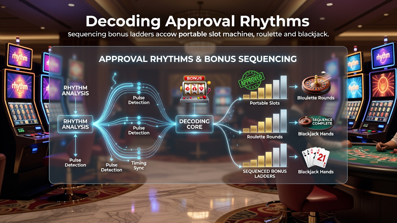 Visualisierung von Genehmigungsprozessen und Bonussequenzen in mobilen Casinospielen
