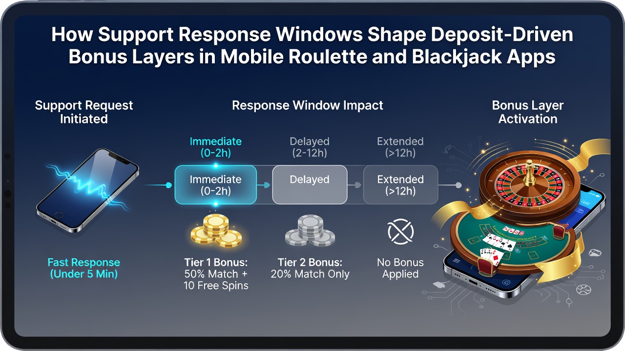 Support-Protokolle und Bonusfreigaben in mobilen Blackjack- und Roulette-Apps