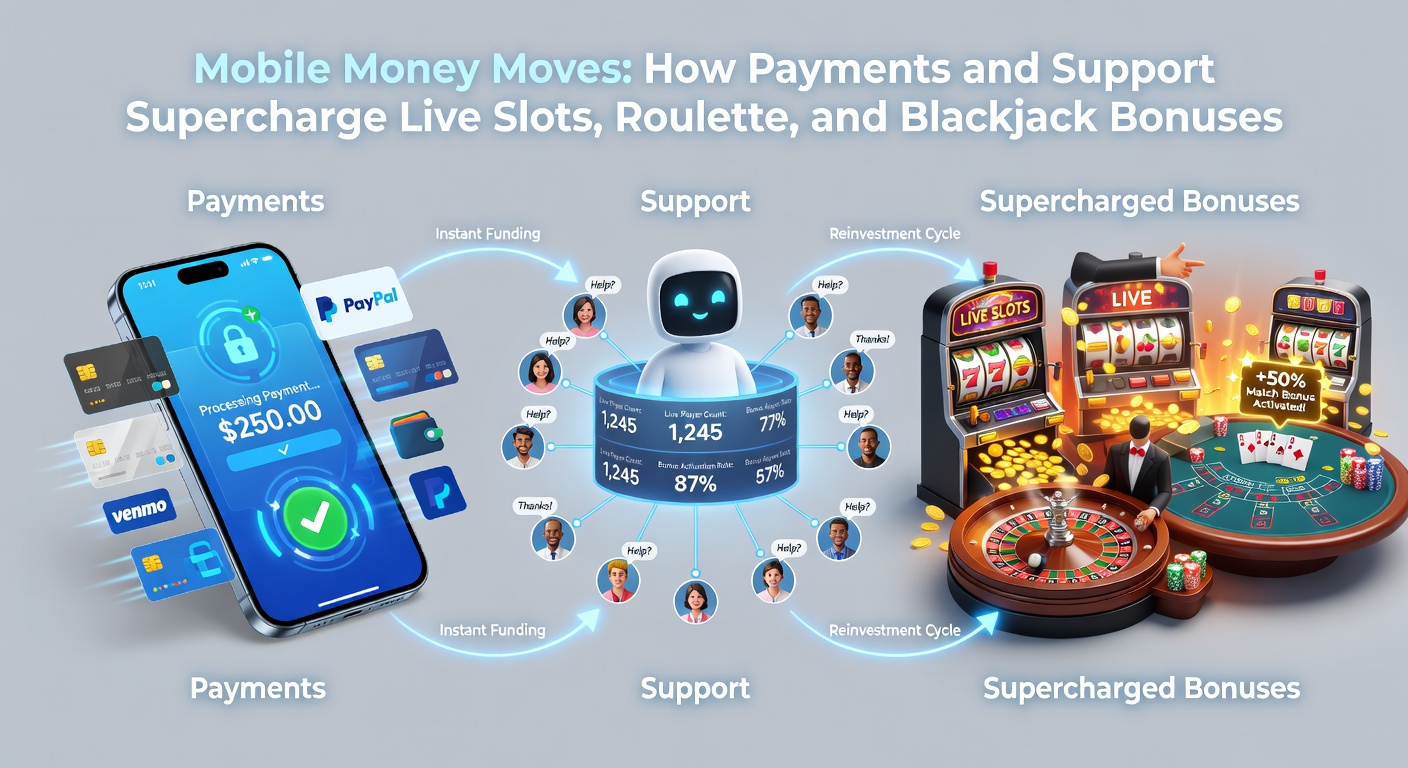 Live-Roulette-Tisch auf Mobile-Gerät mit Zahlungs-Icons und Bonus-Popups