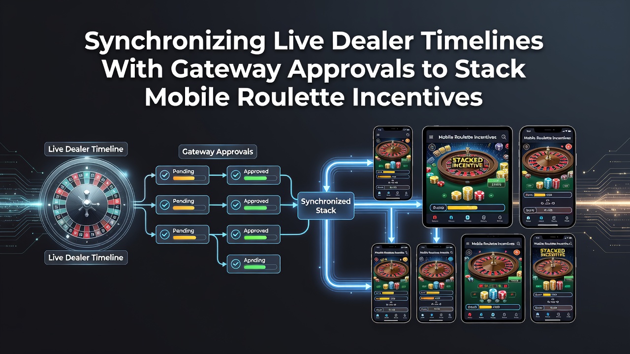 Gateway-Approvals und Live-Dealer-Timelines bei gestapelten Roulette-Anreizen
